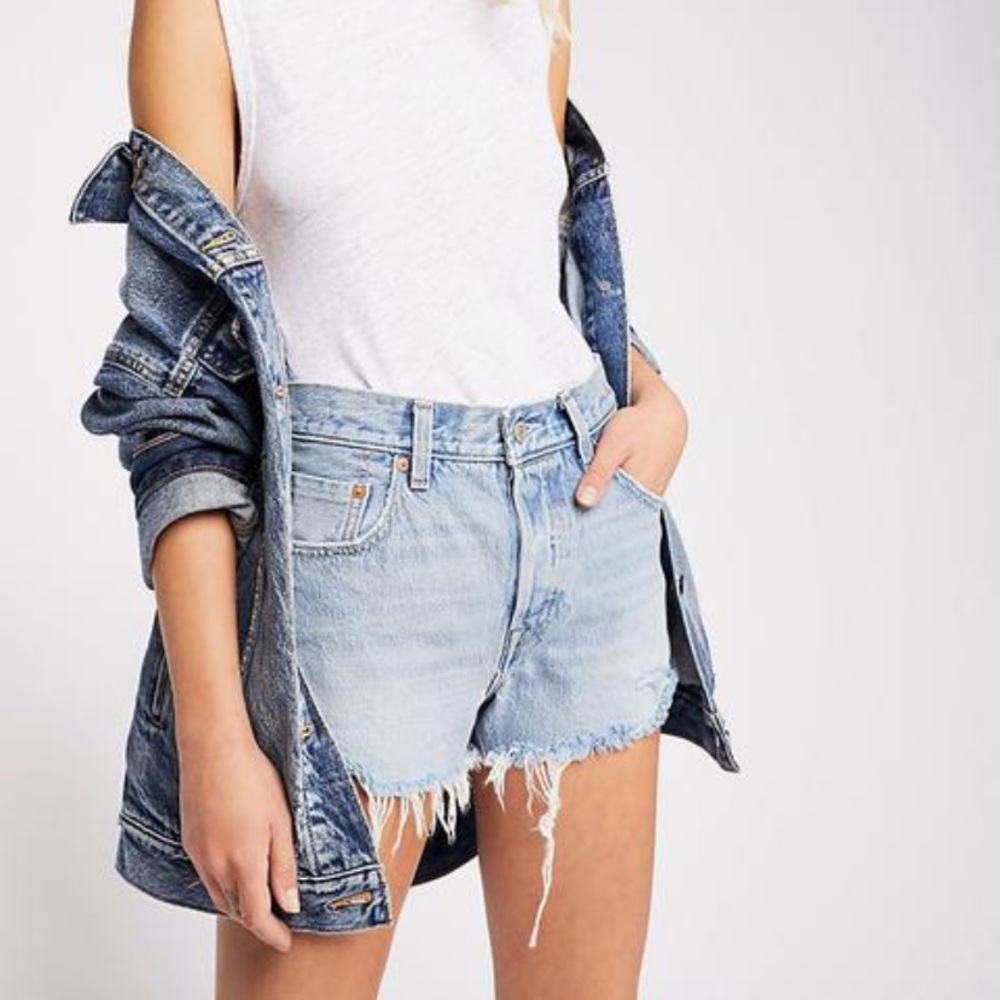 Free people Levi’s Jean shorts
